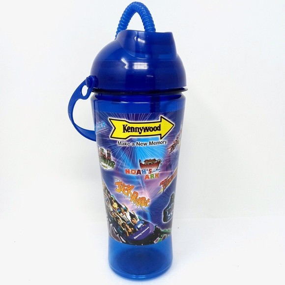 Dining Kennywood Park Souvenir Drink Tumbler Thunderbolt Exterminator